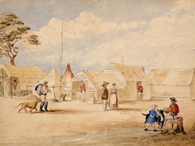 1808-C. J. W. Russell - Colline Bianche